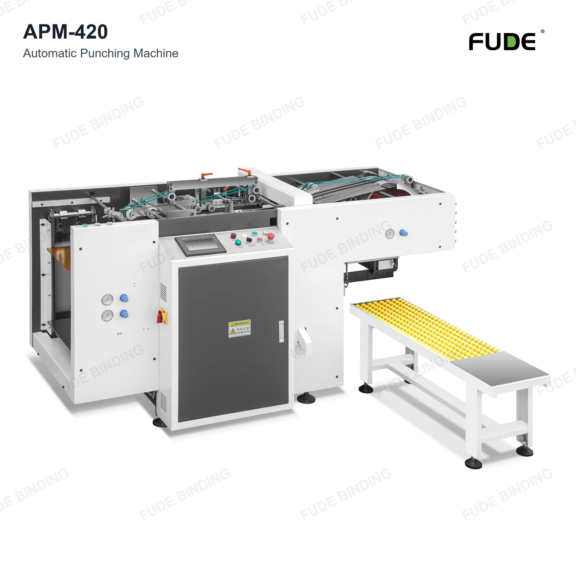 APM-420 Automatska mašina za bušenje papira i korica, 420 mm